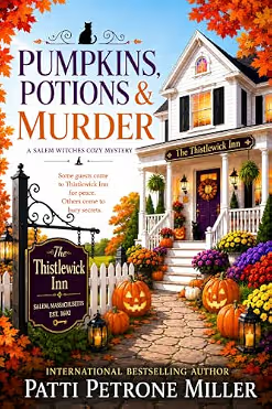 Cover artwork for PUMPKINS POTIONS & MURDER